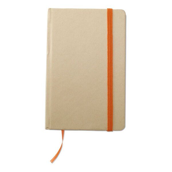 GiftRetail MO7431 - EVERNOTE Eco-Friendly A6 Notebook with Elastic Strap