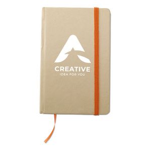 GiftRetail MO7431 - EVERNOTE A6 recycled notebook 96 plain Orange