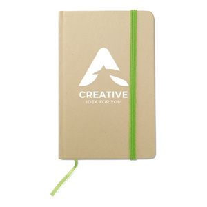 GiftRetail MO7431 - EVERNOTE A6 recycled notebook 96 plain Lime