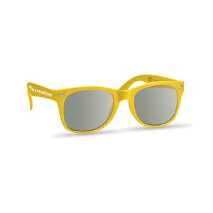 GiftRetail MO7455 - AMERICA Sunglasses with UV protection Yellow