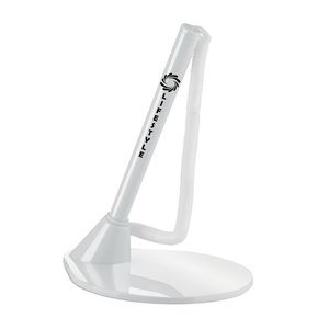 GiftRetail MO7812 - STANDUP Pen with holder White