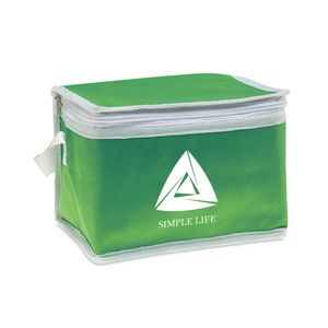 GiftRetail MO7883 - PROMOCOOL Nonwoven 6 can cooler bag Green