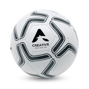 GiftRetail MO7933 - SOCCERINI Bola de Futebol em PVC 21.5cm Branco / Preto