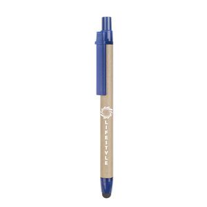 GiftRetail MO8089 - RECYTOUCH Recycled carton stylus pen Blue