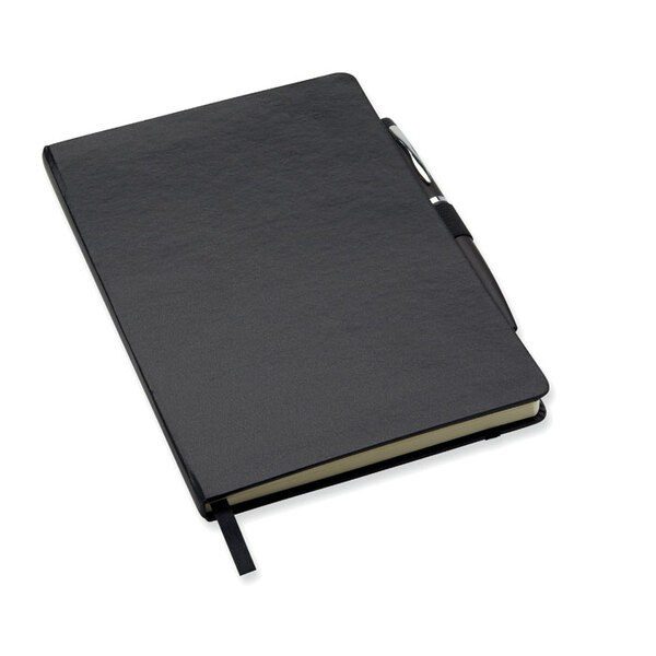 GiftRetail MO8108 - NOTAPLUS Premium A5 Notebook with Pen and Elastic Closure