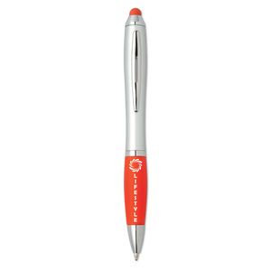 GiftRetail MO8152 - RIOTOUCH Stylus ball pen Red