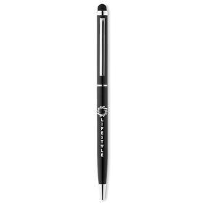 GiftRetail MO8209 - NEILO TOUCH Twist and touch ball pen Black