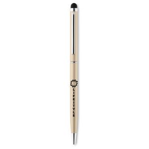 GiftRetail MO8209 - NEILO TOUCH Twist and touch ball pen Champagne