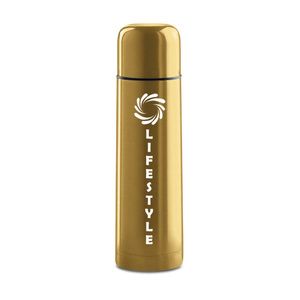 GiftRetail MO8314 - CHAN Double wall flask 500 ml matt gold