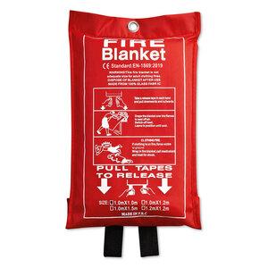 GiftRetail MO8373 - BLAKE Cobertor de incêndio 100x95cm