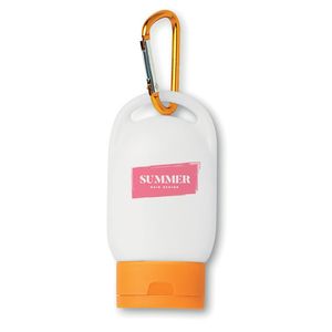 GiftRetail MO8512 - SUNCARE 30 ml solcreme lotion Orange
