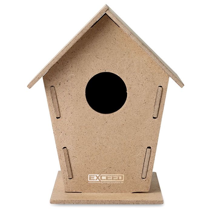 GiftRetail MO8532 - WOOHOUSE Wooden bird house