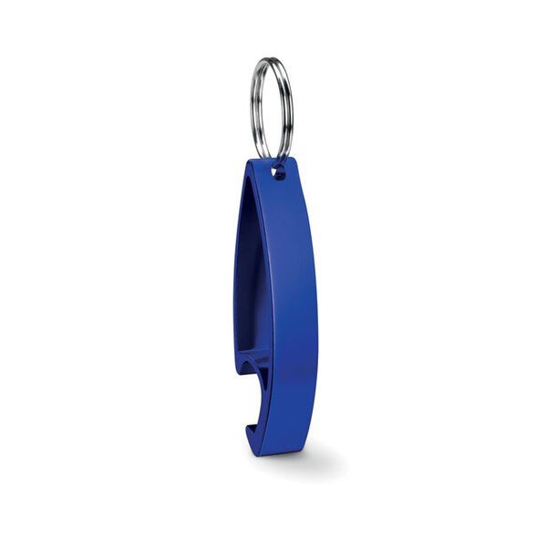 GiftRetail MO8664 - COLOUR TWICES Shiny Aluminium Key Ring Bottle Opener