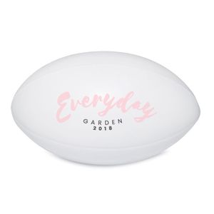 GiftRetail MO8687 - Anti-stress rugby ball White