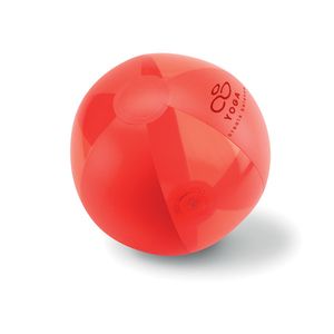 GiftRetail MO8701 - AQUATIME Inflatable beach ball Red