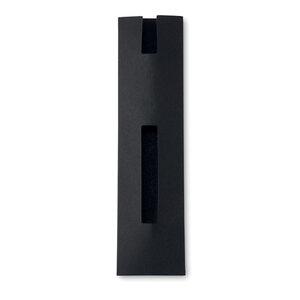 GiftRetail MO8825 - PAPER SLEEVE Pochette papier noir