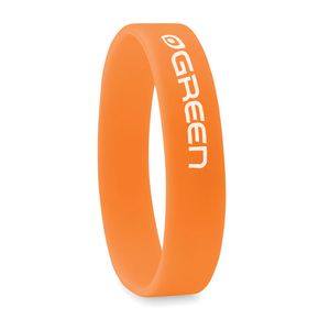 GiftRetail MO8913 - EVENT Silicone wristband Orange