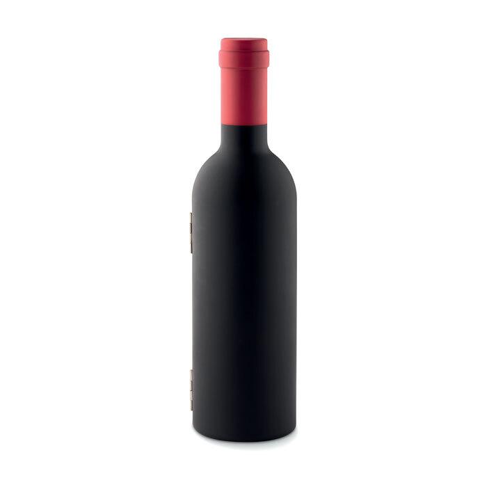 GiftRetail MO8999 - SETTIE Bottle shape wine set