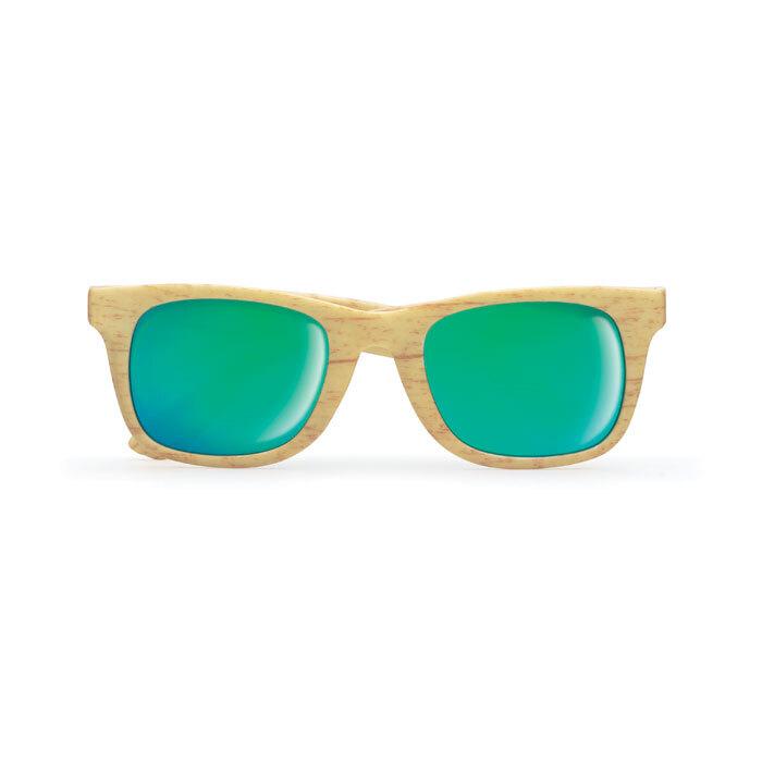 GiftRetail MO9022 - WOODIE Wooden look sunglasses