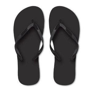 GiftRetail MO9082-M - HONOLULU EVA beach slippers size M Black