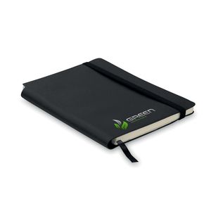 GiftRetail MO9108 - A5 notebook in PU Black