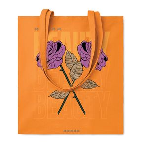 GiftRetail MO9268 - COTTONEL COLOUR + 140gr/m² cotton shopping bag Orange