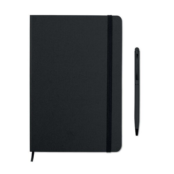 GiftRetail MO9348 - NEILO SET Premium A5 Notebook with Stylus Pen Set