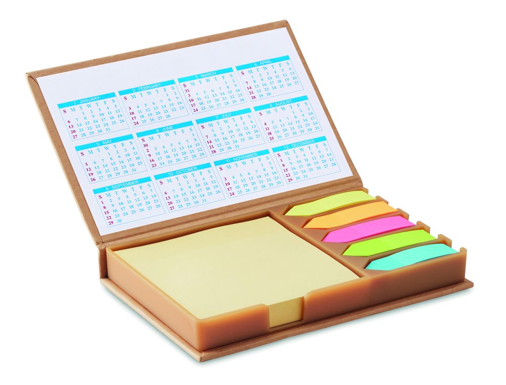 GiftRetail MO9394 - MEMOCALENDAR Set de bureau avec calendrier