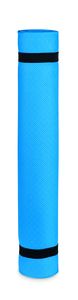 GiftRetail MO9463 - YOGI Yoga mat EVA 4.0 mm with pouch Blue