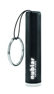GiftRetail MO9469 - Taschenlampe aus Plastik. Schwarz