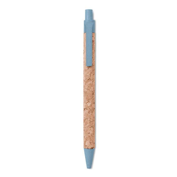 GiftRetail MO9480 - MONTADO Eco-Friendly Cork and Wheat Straw Ballpoint Pen