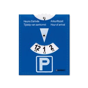 GiftRetail MO9514 - PARKCARD Carte de stationnement en PVC. Bleu