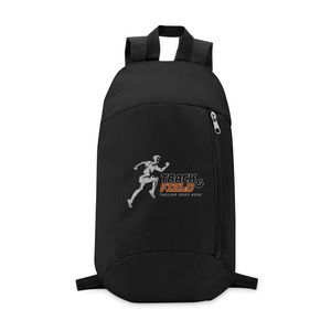 GiftRetail MO9577 - TIRANA Backpack with front pocket Black