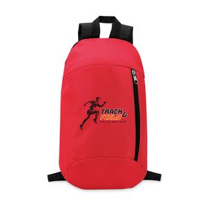 GiftRetail MO9577 - TIRANA Backpack with front pocket Red