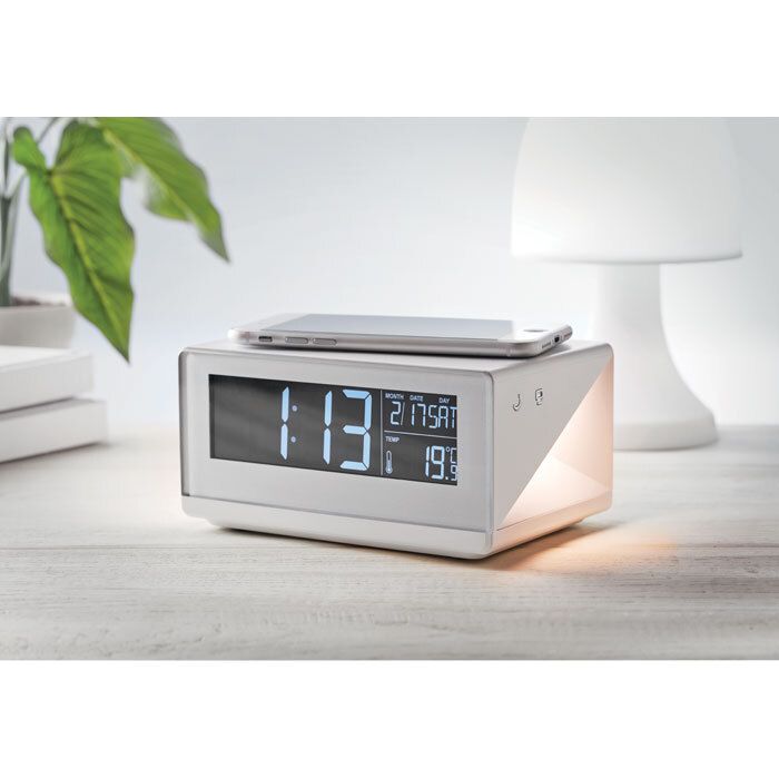 GiftRetail MO9588 - SKY WIRELESS LED clock & wireless charger