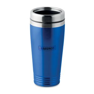 GiftRetail MO9618 - RODEO COLOUR Double wall travel cup Royal Blue