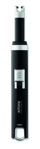 GiftRetail MO9651 - FLASMA PLUS Big USB Lighter Black