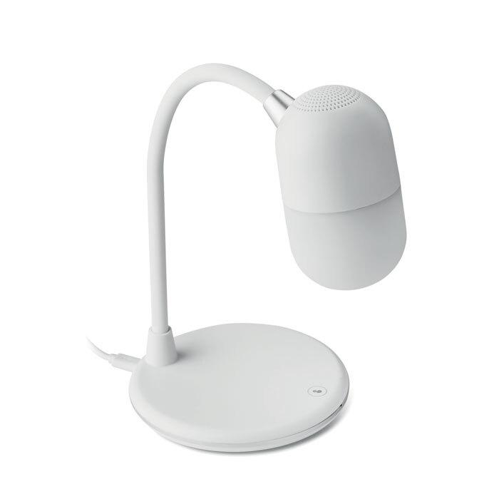 GiftRetail MO9675 - CAPUSLA Wireless charging lamp speaker
