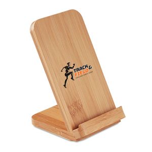GiftRetail MO9692 - Bamboo wireless charger Wood