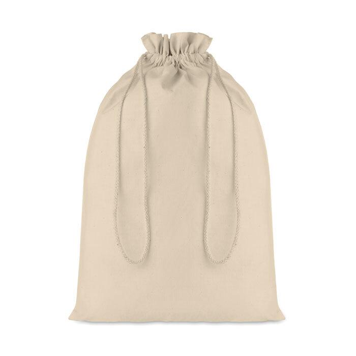 GiftRetail MO9732 - TASKE LARGE Large Cotton draw cord bag