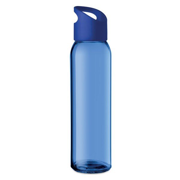 GiftRetail MO9746 - PRAGA Leak-Free 470ml Glass Bottle with Carry Loop