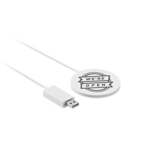 GiftRetail MO9763 - THINNY WIRELESS Chargeur sans fil ultrafin Blanc
