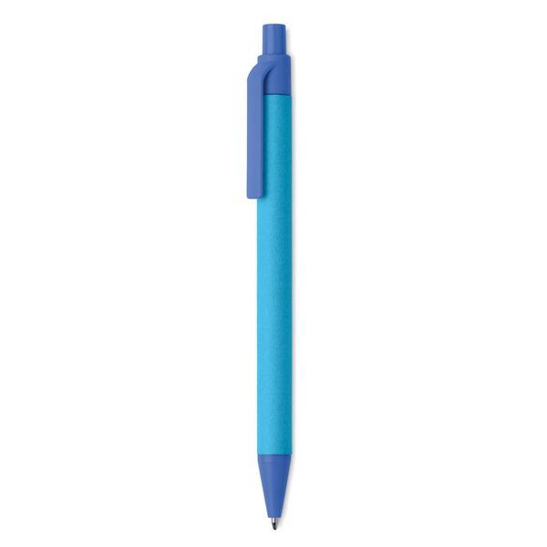 GiftRetail MO9830 - CARTOON COLOURED Eco-Friendly Cartoon Paper and PLA Corn Ball Pen