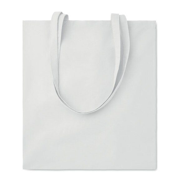 GiftRetail MO9846 - COTTONEL COLOUR Eco-Friendly 180g Cotton Shopping Bag with Long Handles