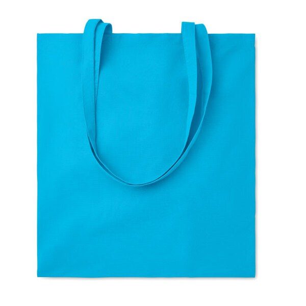 GiftRetail MO9846 - COTTONEL COLOUR Eco-Friendly 180g Cotton Shopping Bag with Long Handles