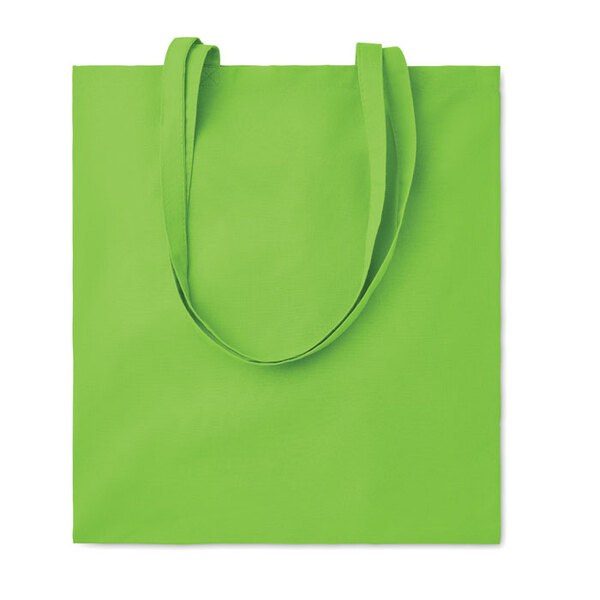 GiftRetail MO9846 - COTTONEL COLOUR Eco-Friendly 180g Cotton Shopping Bag with Long Handles