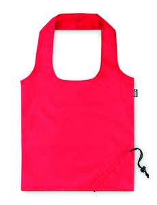 GiftRetail MO9861 - FOLDPET Faltbare Einkaufstasche RPET Rot