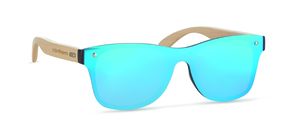 GiftRetail MO9863 - ALOHA Sunglasses with mirrored lens Blue