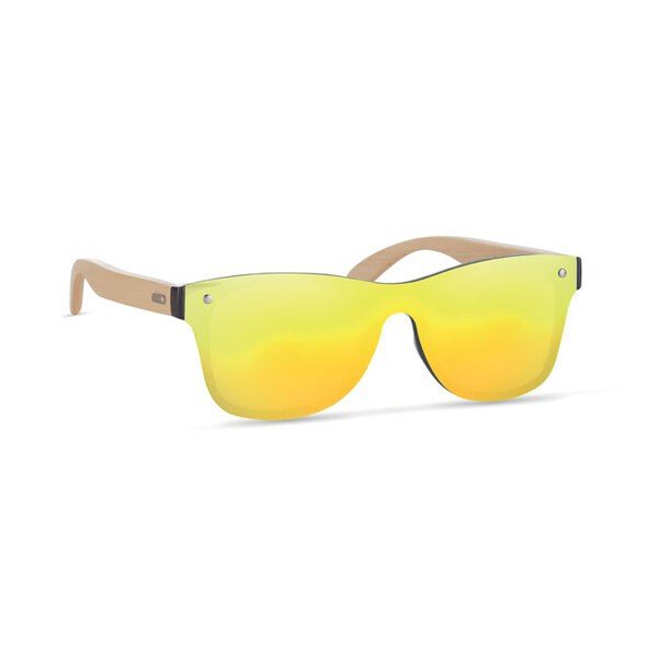 GiftRetail MO9863 - ALOHA Gafas de sol patillas bambú