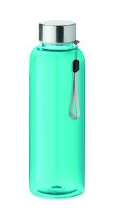 GiftRetail MO9910 - UTAH RPET RPET fles 500 ml Transparant Blauw